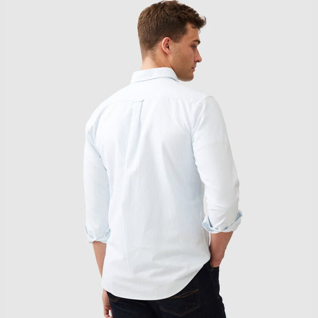 Rodd & Gunn Gunn Oxford Stripe Sports Fit LS Shirt