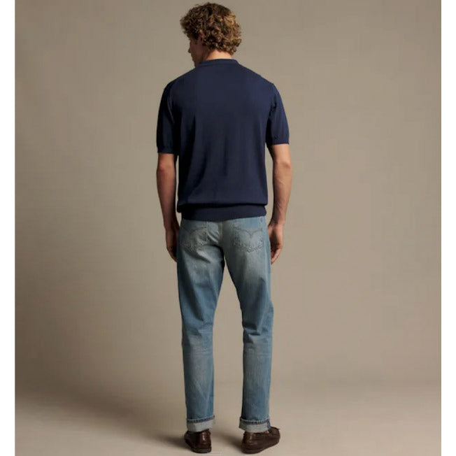 R.M. Williams Percy Cotton SS Knit Polo