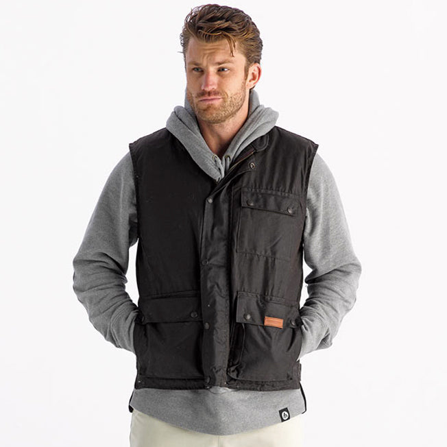 Didgeridoonas Rawson Wool Lined Oilskin Vest