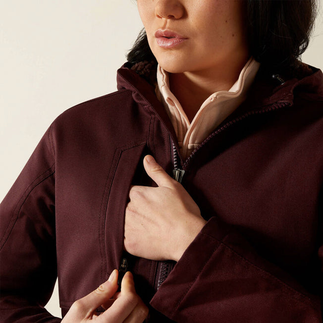 Ariat Ladies Rebar Duracanvas Insulated Jacket