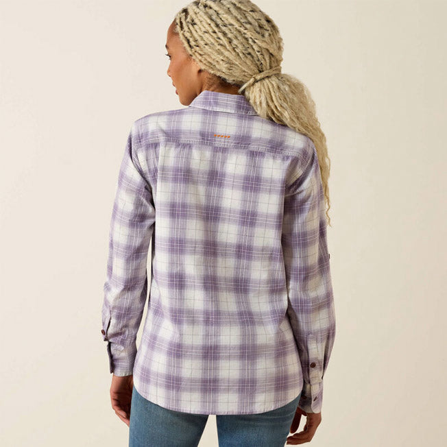 Ariat Womens Rebar Made Tough Durastretch LS Shirt