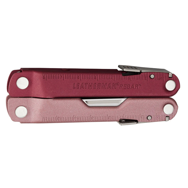 Leatherman Rebar Lightweight Multitool w/ Cranberry Sheath