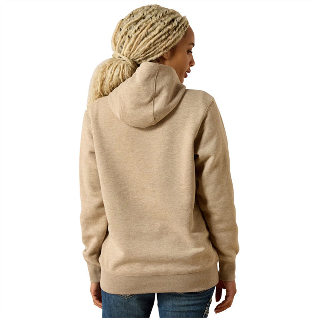 Ariat Ladies Rebar Lightweight Logo Hoodie