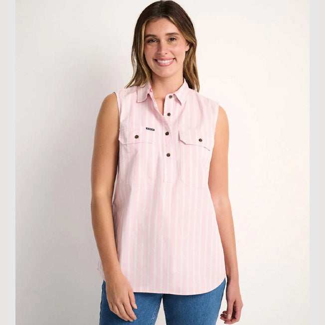 RB Sellars Ladies LE Sleeveless Sandy Shirt