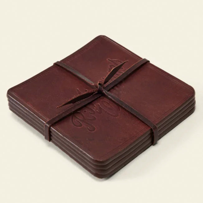 R.M.Williams Script Logo 4pc Coaster Set