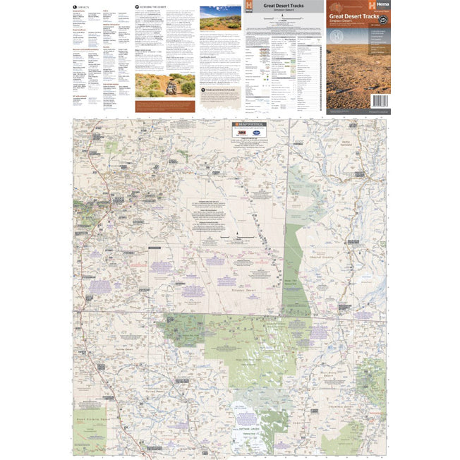 Hema Great Desert Tracks Simpson Desert