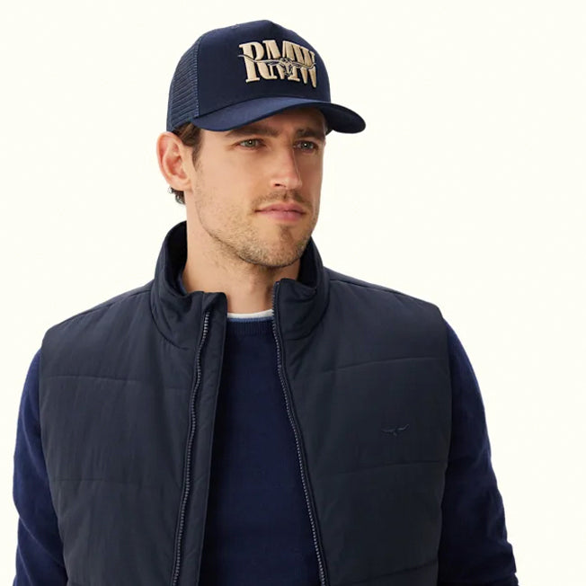 R.M. Williams RMW Steers Head Trucker Cap