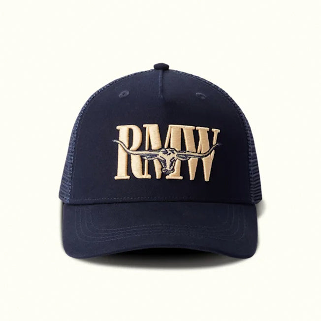 R.M. Williams RMW Steers Head Trucker Cap