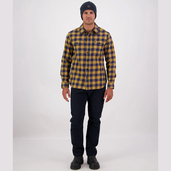 Swanndri Mens Taranaki Tailor LS Shirt