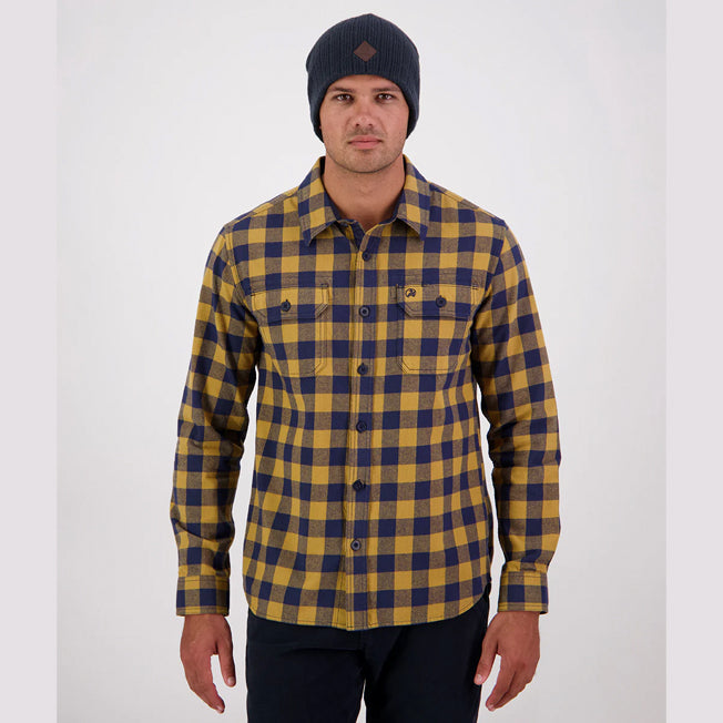Swanndri Mens Taranaki Tailor LS Shirt
