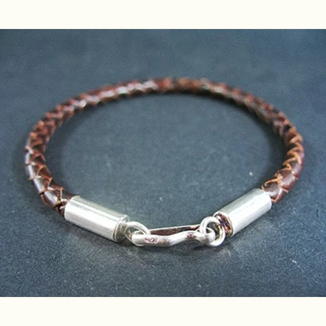 Plaited Bracelet SS Hook Clasp