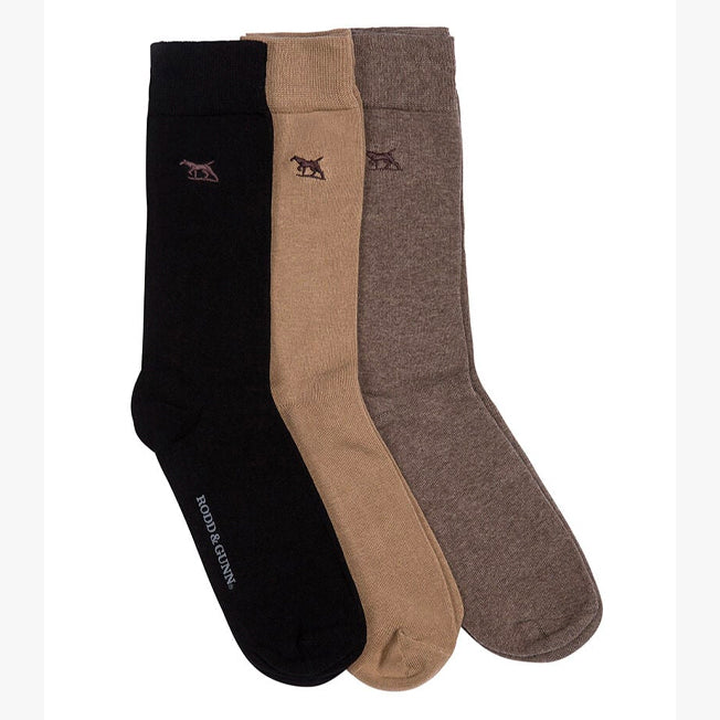 Rodd & Gunn Three On A Tree Socks 3 pk