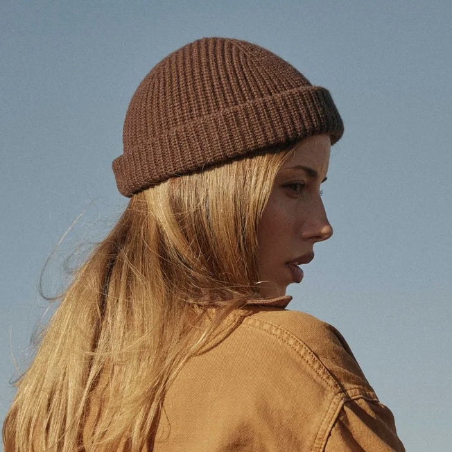 Will and Bear Toby Fisherman Merino Wool Beanie