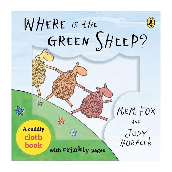 Where Is The Green Sheep? Cloth Book