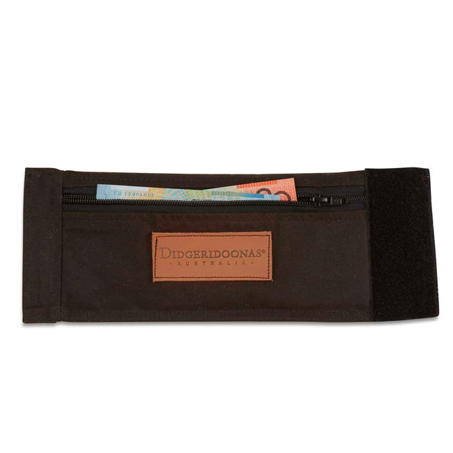 Didgeridoonas Australian Stubbie Wallet W/Zip Oilskin