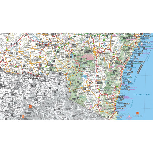 Hema New South Wales State Map