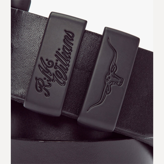 R.M.Williams Drover Leather Belt 38mm