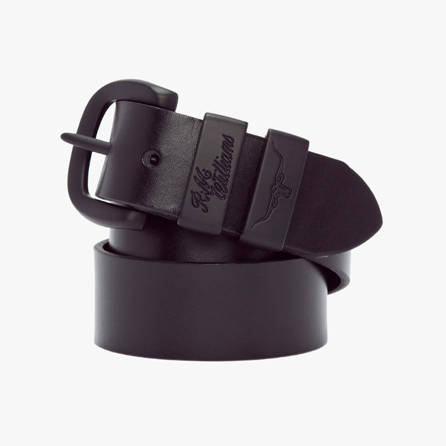 R.M.Williams Drover Leather Belt 38mm