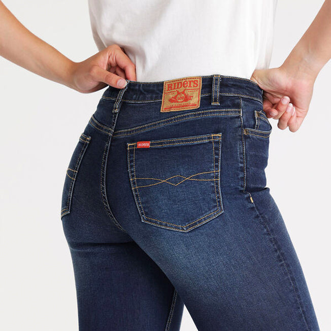 Riders by Lee Ladies Classic Mid Straight Jean