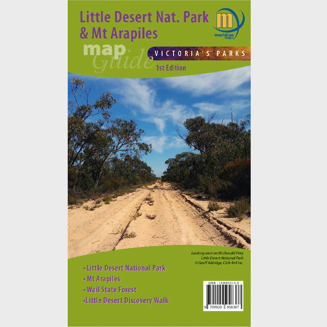 Meridian Maps Little Desert Nat. Park & Mt Arapiles 4WD Map