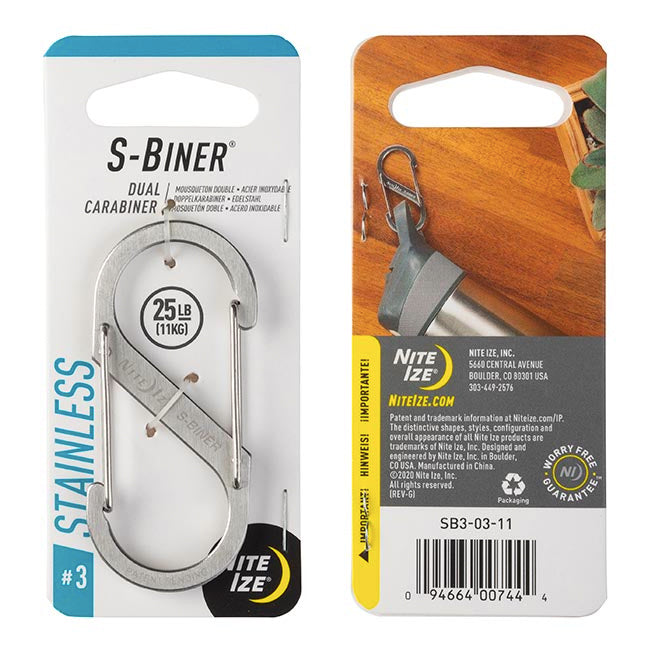 Nite Ize S Binder Stainless Steel