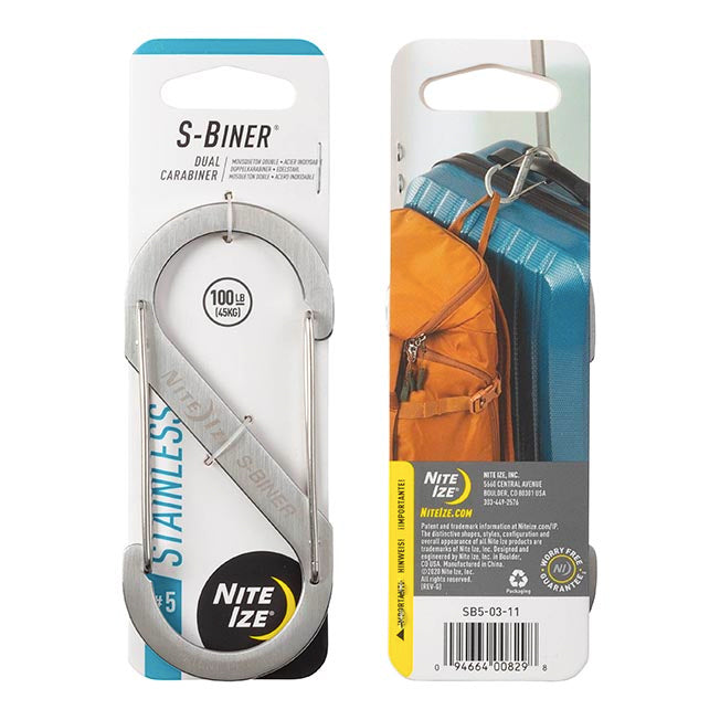Nite Ize S Binder Stainless Steel