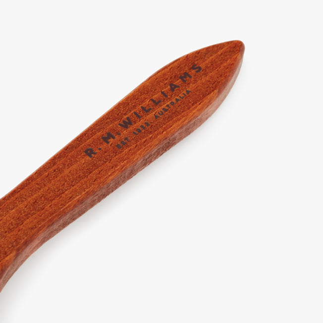 R.M. Williams Suede Brass Bristle Brush