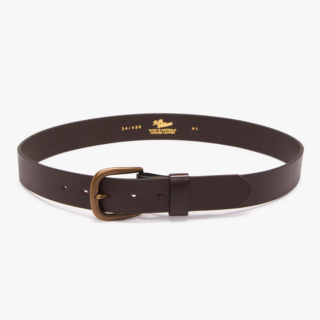 R.M. Williams Traditional Leather Belt 1 1/2 inch