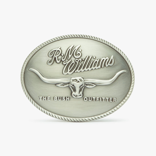 R.M.Williams Logo Trophy Buckle