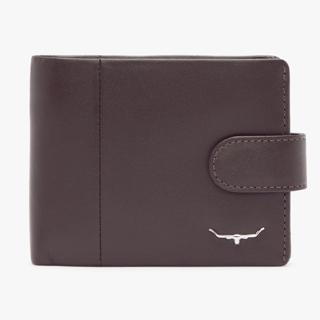 R.M. Williams Leather Wallet with Coin Pocket & Tab