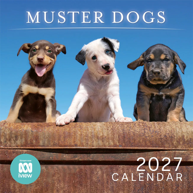 2027 Muster Dogs Wall Calendar