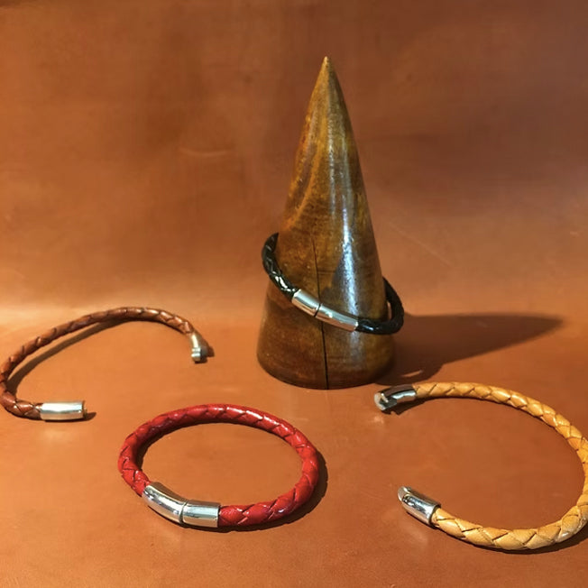 Plaited Bracelet Magnetic Clasp