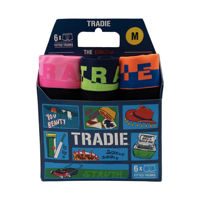 Tradie Mens 6 Pack Trunks