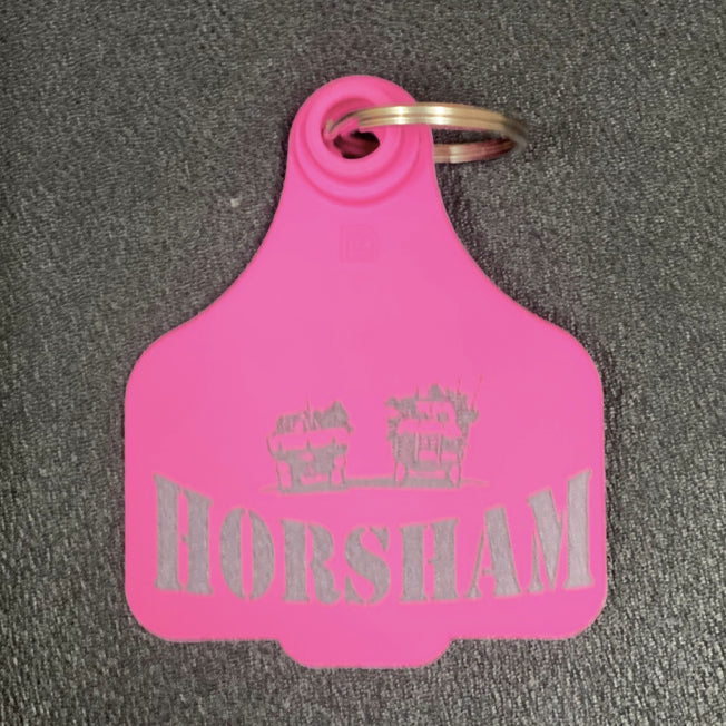 Lattanzios Horsham Cattle Tag Keyring