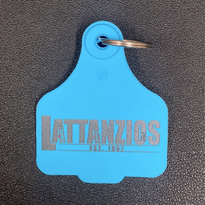Lattanzios Horsham Cattle Tag Keyring
