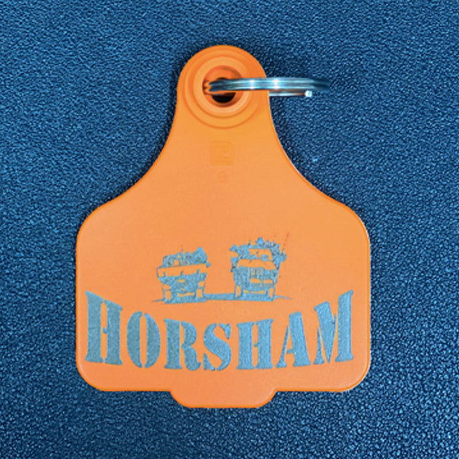 Lattanzios Horsham Cattle Tag Keyring