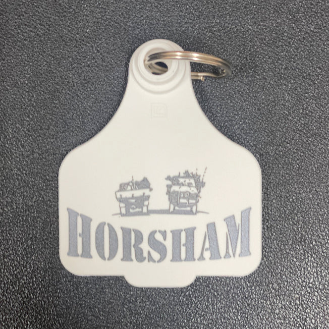 Lattanzios Horsham Cattle Tag Keyring