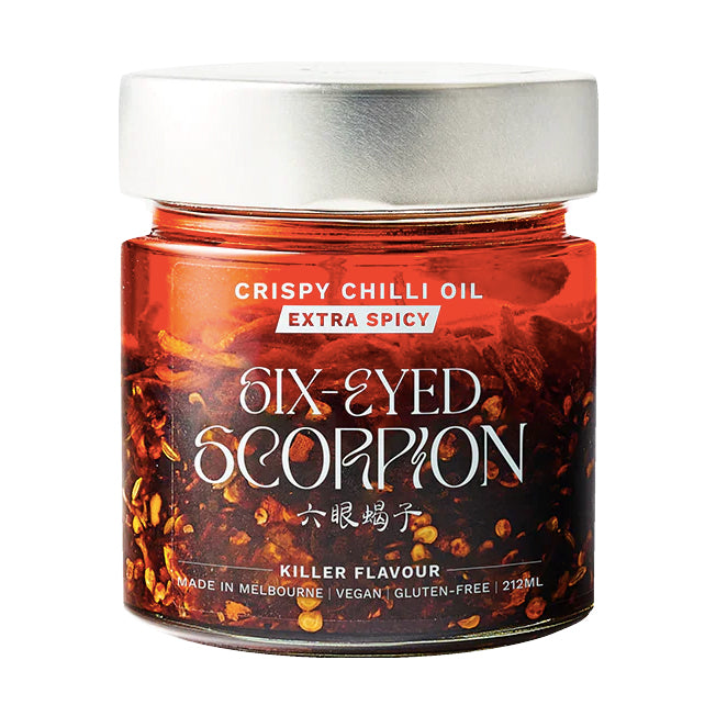 Six-Eyed Scorpion Extra Spicy Crispy Chilli Oil