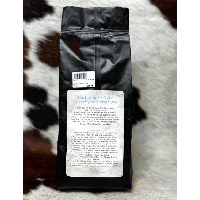 Bushies Brew Lattanzios Blend Coffee Medium Grind