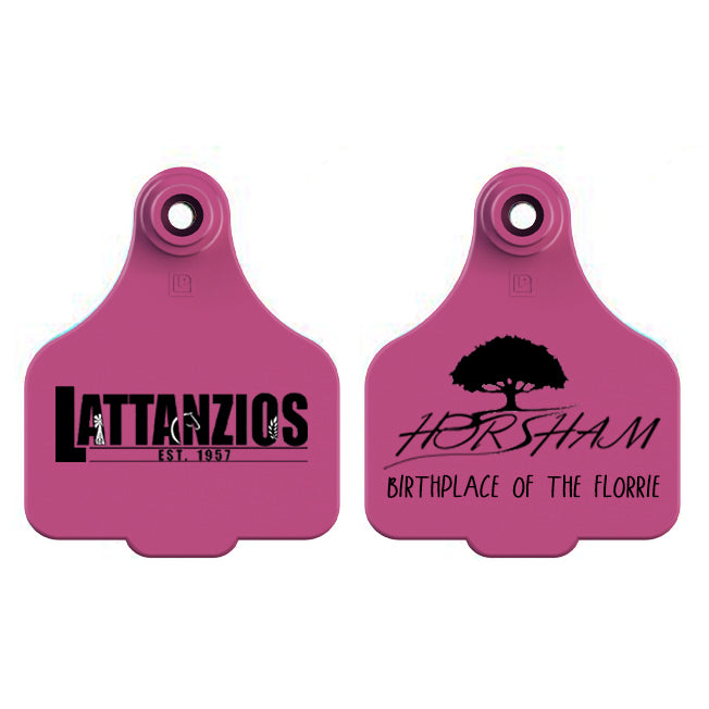 Lattanzios Horsham V2 Cattle Tag Keyring
