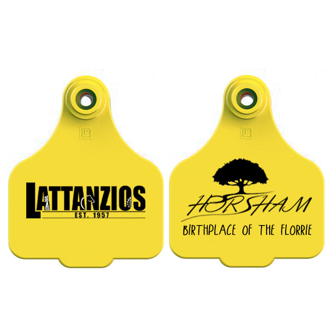 Lattanzios Horsham V2 Cattle Tag Keyring