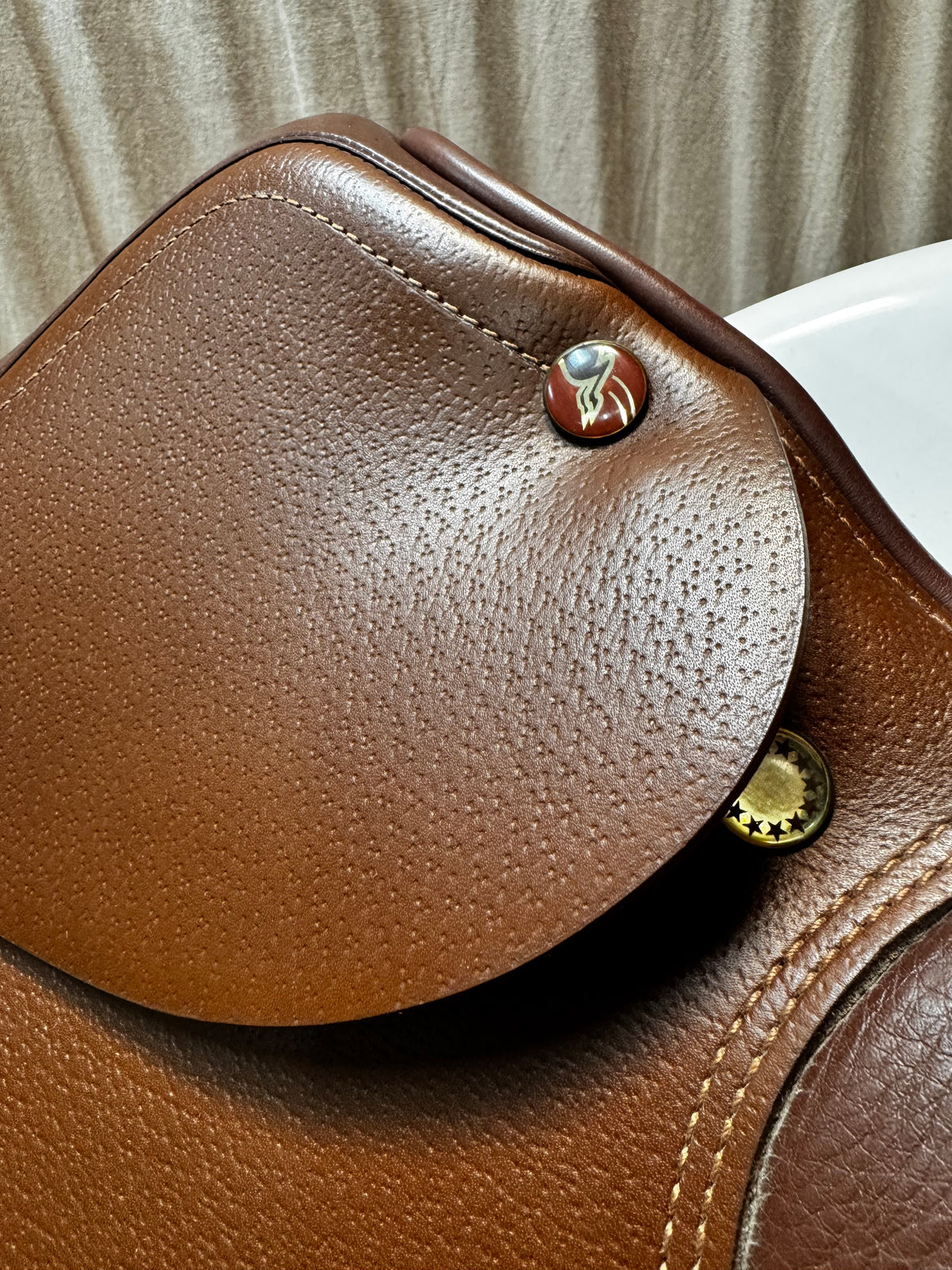 Prestige Italia Leather Jump Saddle Set