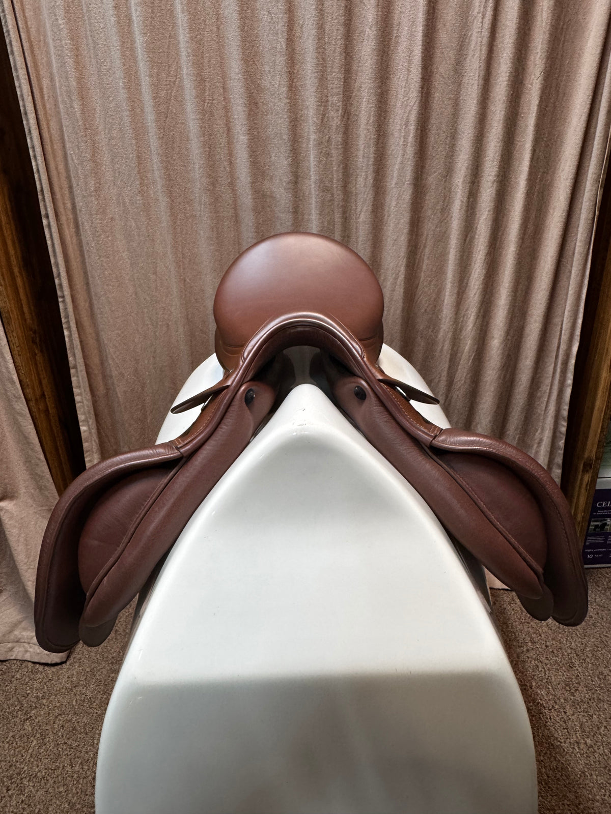 Prestige Italia Leather Jump Saddle Set