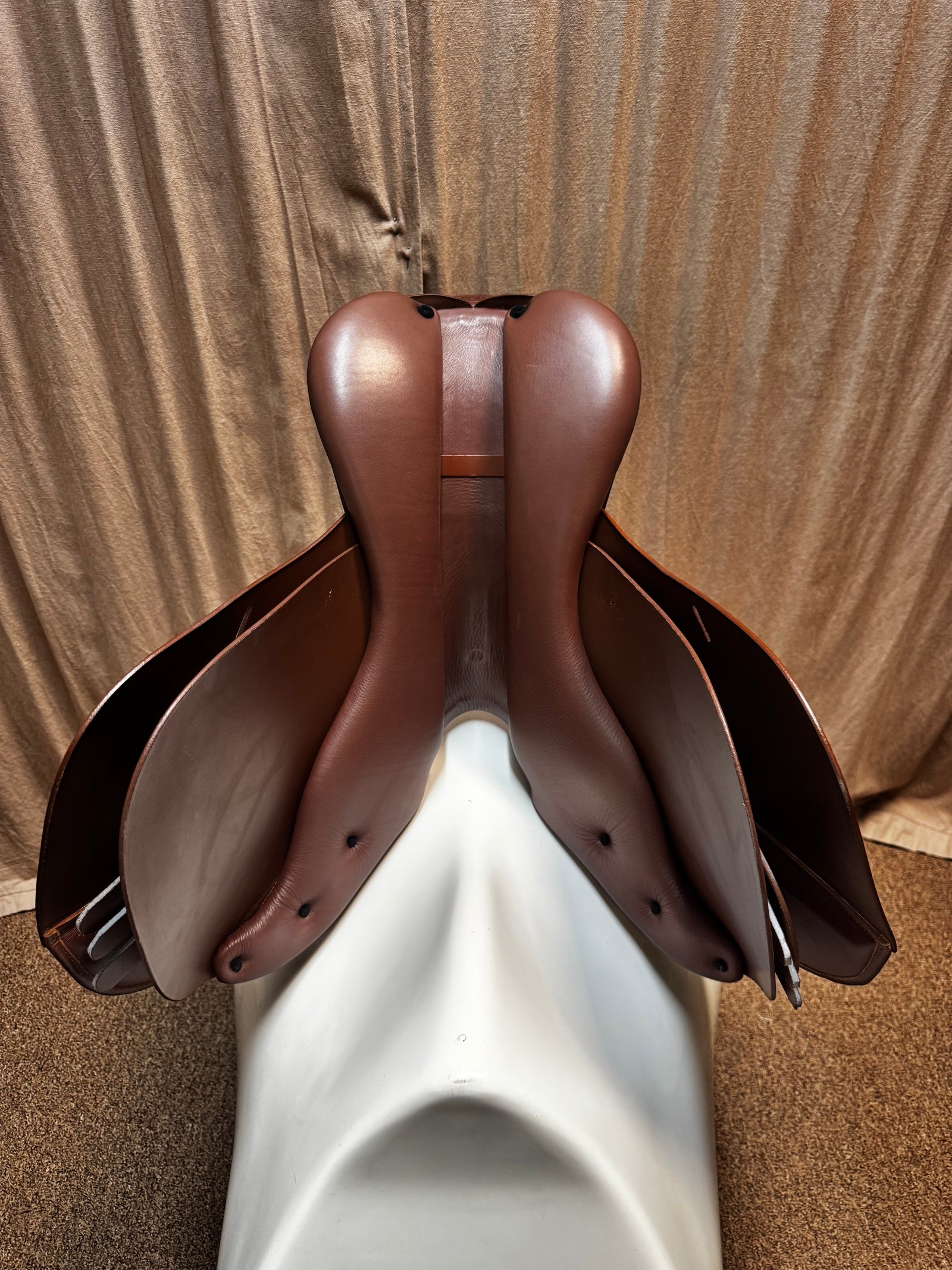 Prestige Italia Leather Jump Saddle Set