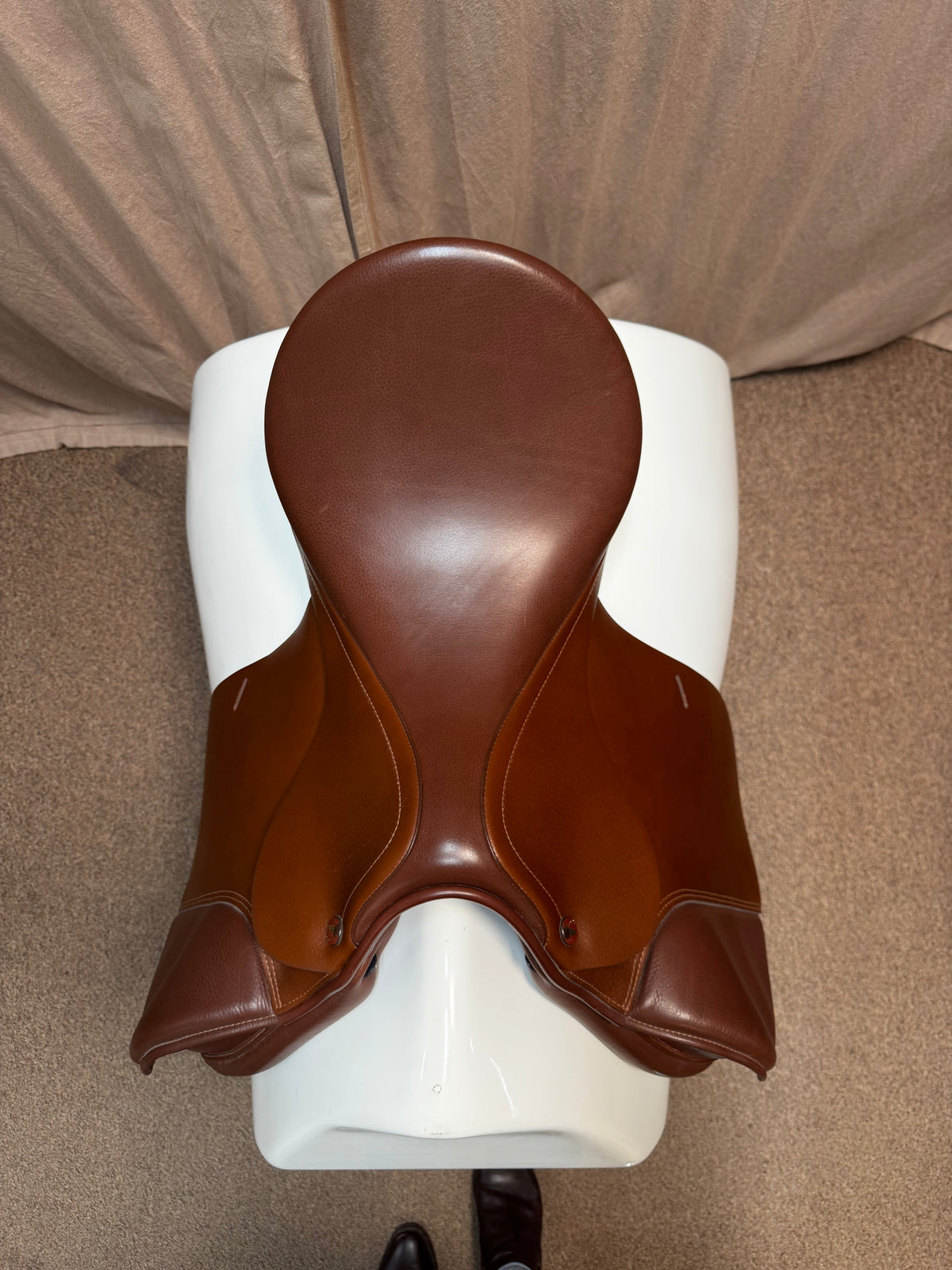 Prestige Italia Leather Jump Saddle Set