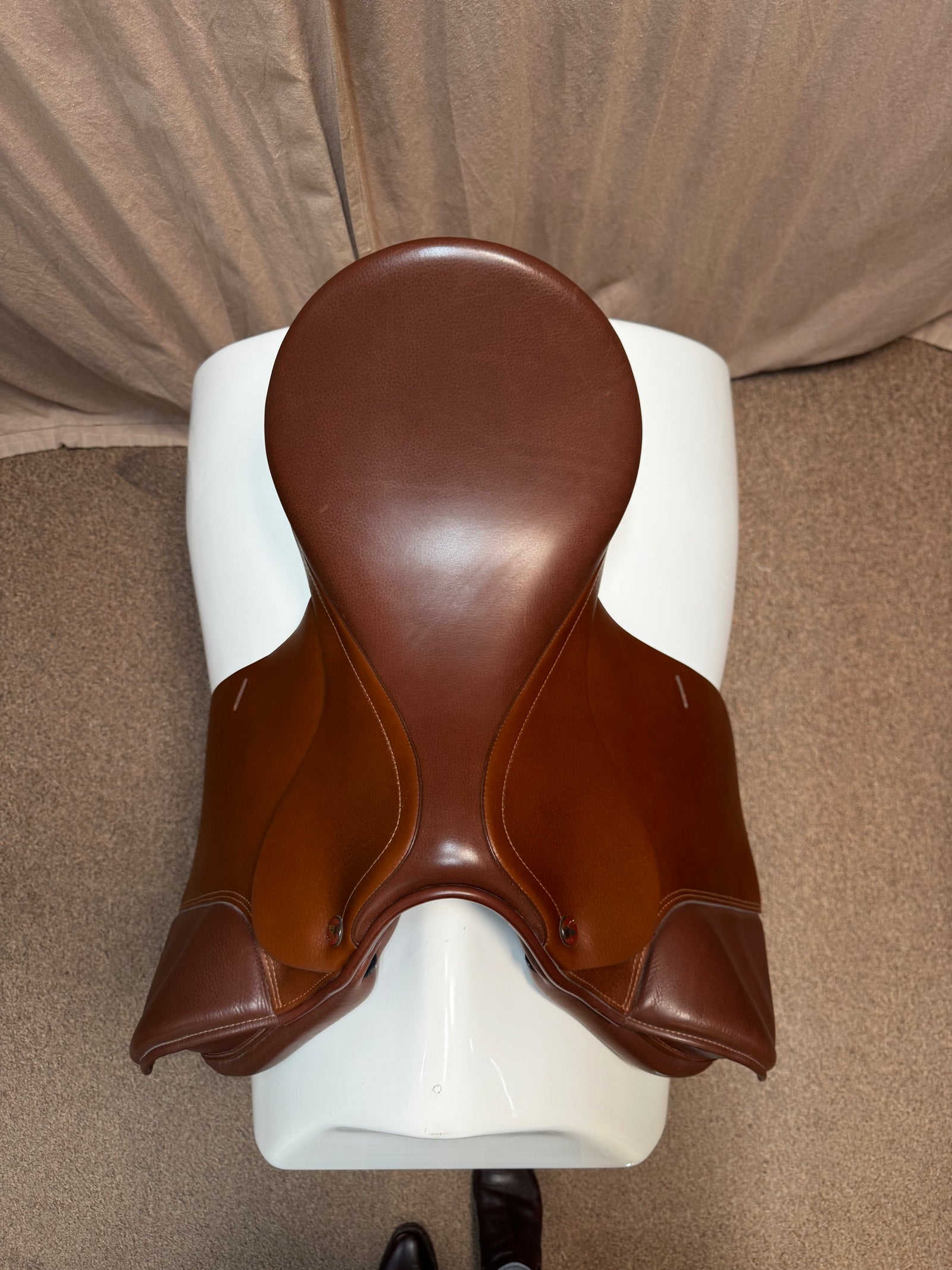 Prestige Italia Leather Jump Saddle Set