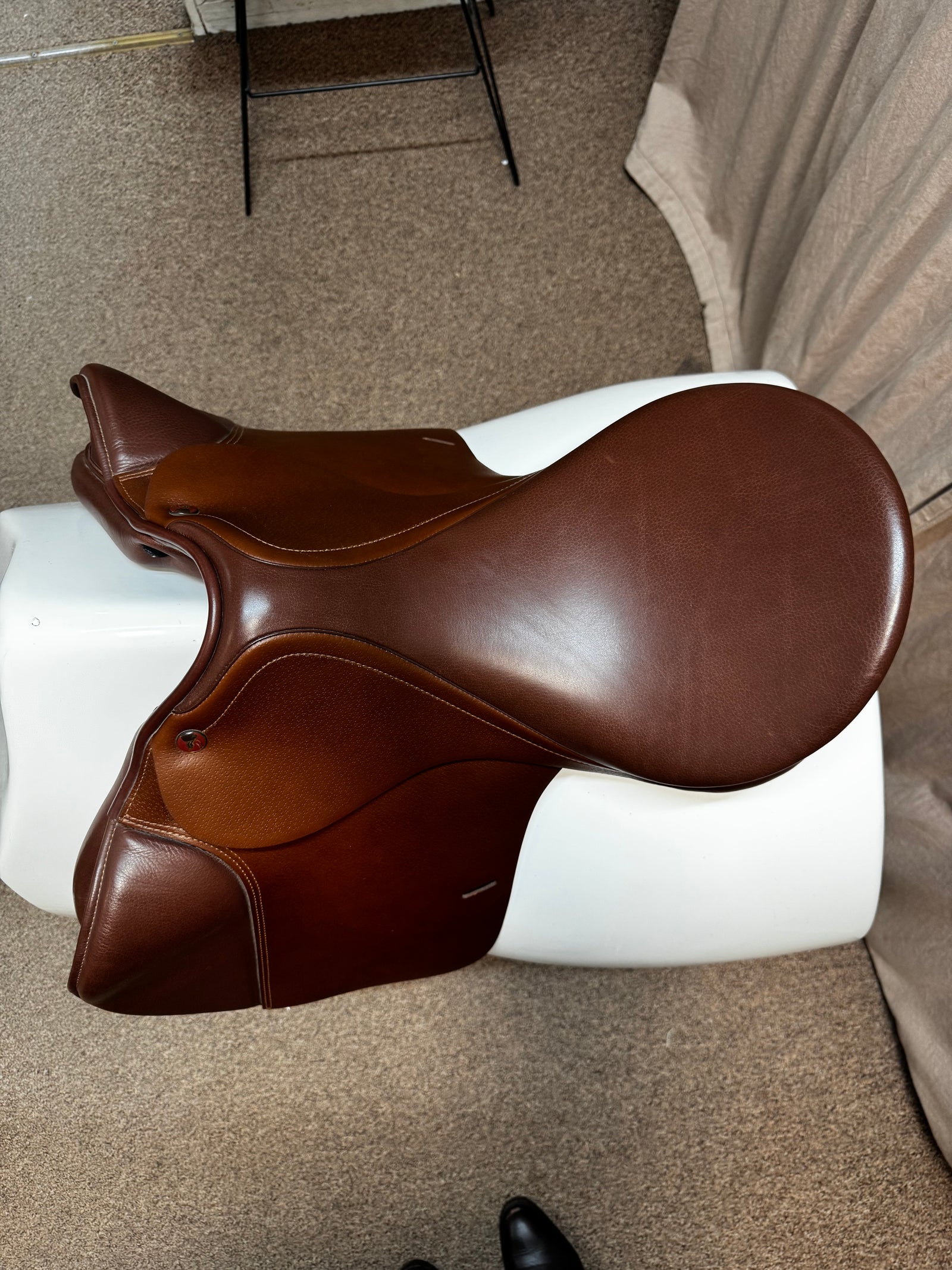 Prestige Italia Leather Jump Saddle Set