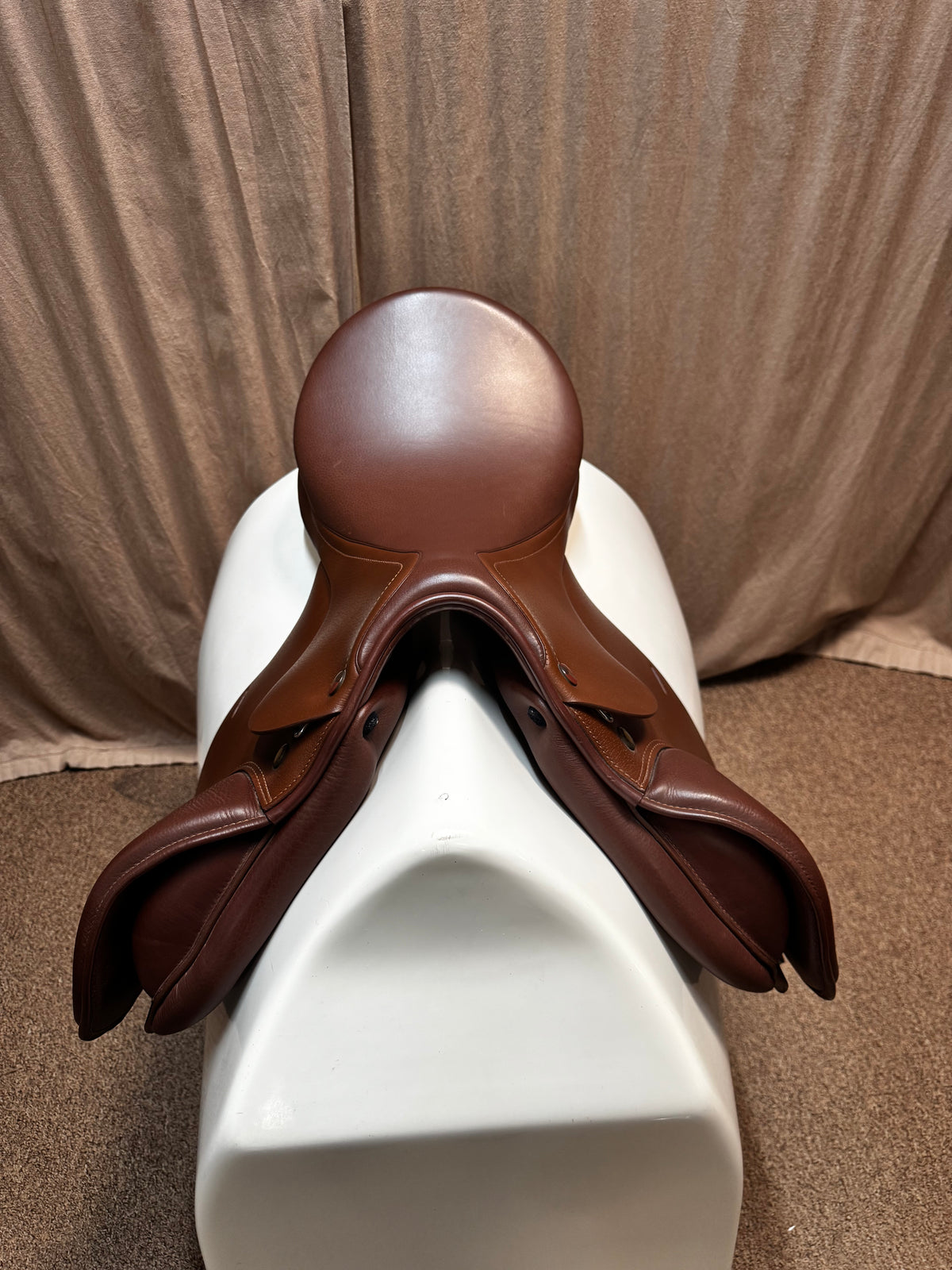 Prestige Italia Leather Jump Saddle Set