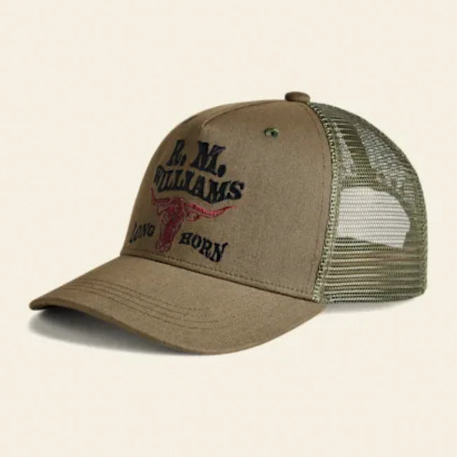 R.M. Williams R.M.W. Longhorn Trucker Cap