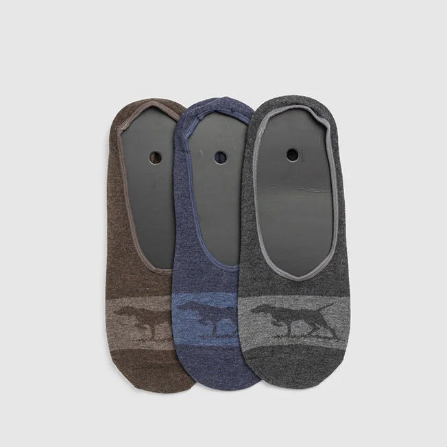 Rodd & Gunn Gunner Lo Show Socks 3pk